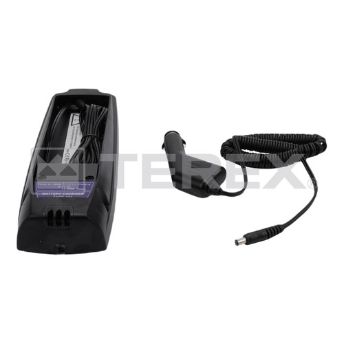 BATTERY CHARGER WITH CIGARETTE LIGHTER