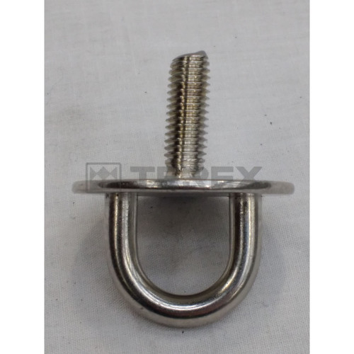 ROUND EYE PLATE WITH STUD - 6 mm X M8