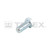 SCREW HEX M20X45 BS3690 GR8.8