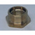 BUSHING, REDUCER, 3/4" x 1/2" BSP, BRASS, PAN FEEDER