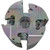ROTOR CLAMPED CAST "NEW STYLE"- CAST