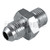 3/8 BSPP x #8 JIC M/M ADAPTOR