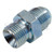 3/8 BSPP x #8 JIC M/M ADAPTOR