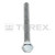 M16-2.00 X 190 ZINC HEX HEAD SET SCREW GR 8.8 DIN933