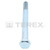 M16-2.00 X 180 ZINC HEX HEAD BOLT GR 8.8 DIN931