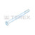 M16-2.00 X 180 ZINC HEX HEAD BOLT GR 8.8 DIN931