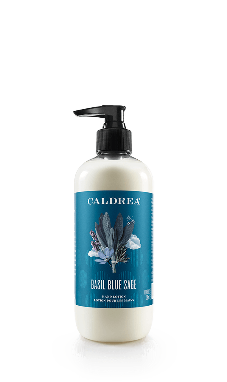 Basil Blue Sage Lotion | Plant-Based Hand Care, Soaps & Lotions | Signature Home | Caldrea