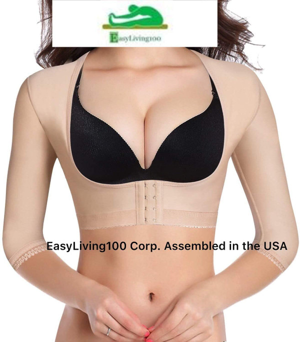 Upper Arm Shaper Post Surgical Slimmer Compression Sleeves Posture Corrector