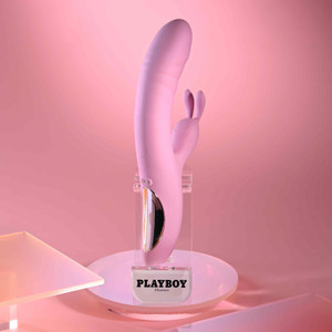 Rub Me Right Rabbit Vibrator from Playboy Pleasure by Evolved Novelties PB-RS-6626-2