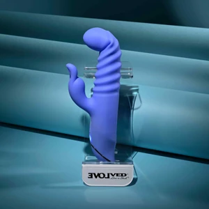 Knock Knock Silicone Rechargeable Vibrator by Evolved Novelties EN-RS-7562-2