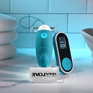 The Active Egg Silicone Rechargeable Tapping Remote Control Vibrator by Evolved Novelties EN-RS-7951-2