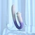 Spring Loaded Silicone Rechargeable Dual Stimulator by Evolved Novelties EN-RS-7210-2