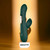 Heart of Gold Silicone Rechargeable Vibrator by Evolved Novelties EN-RS-7135-2