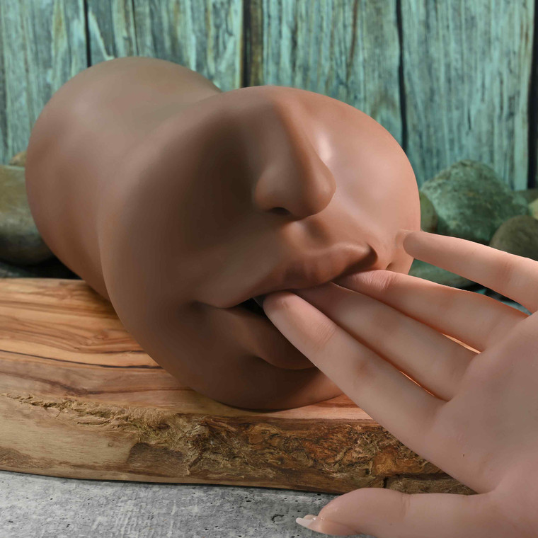 Channel Heart Movie & Realistic Kiss & Tell Stroker from Zero Tolerance by Evolved Novelties ZE-RS-5902-2