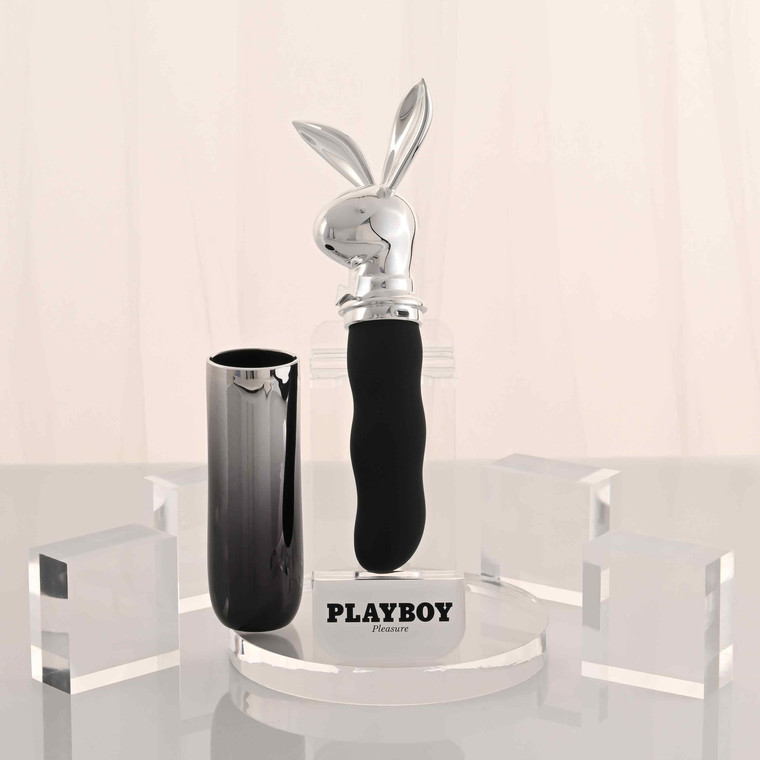 Bunny on the Go Travel Vibrator from Playboy Pleasure by Evolved Novelties PB-RS-6664-2