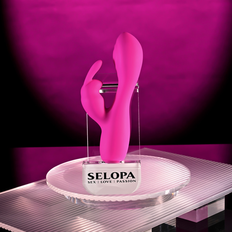 Luna Bunny Silicone Rechargeable Rabbit Vibrator by Selopa SL-RS-7883-2