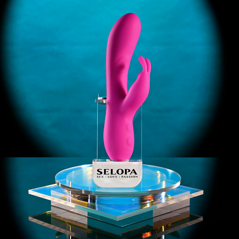 Robust Rabbit Silicone Rechargeable Rabbit Vibrator by Selopa SL-RS-8316-2