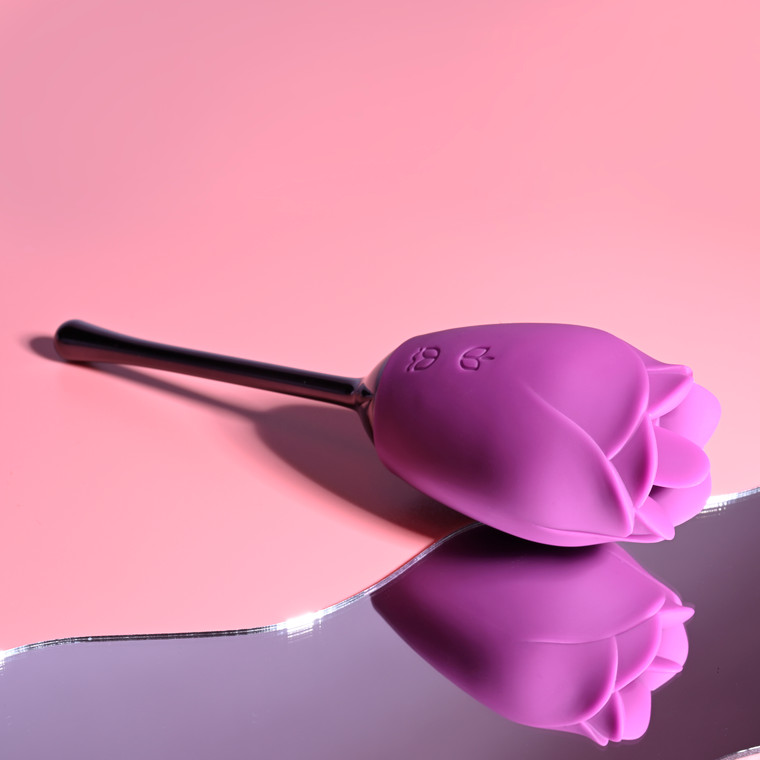 Playboy Petal Tongue-flicking Vibrator by Evolved Novelties