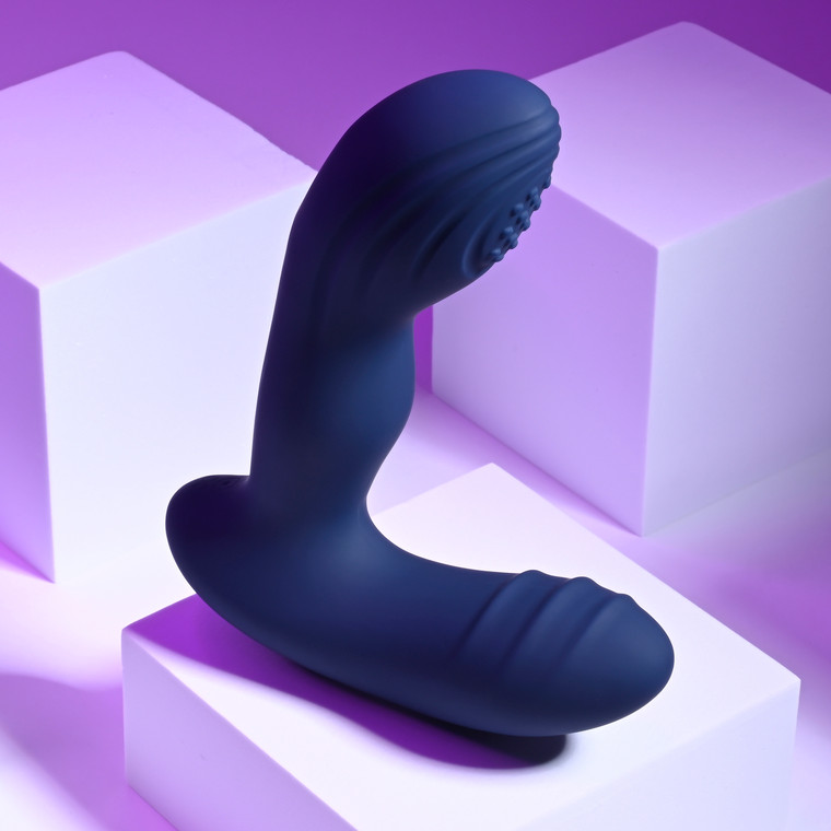 Playboy Pleasure Pleaser tapping prostate massager