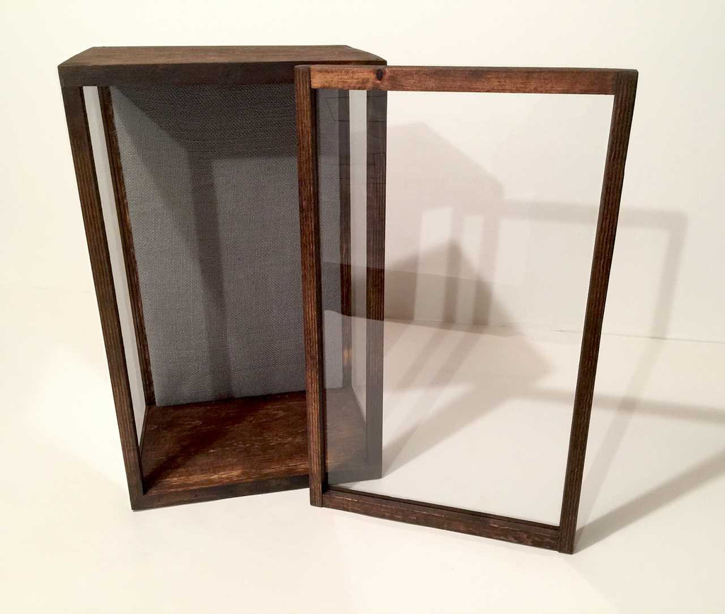 3-Sided Glass Display Case