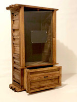 Farmhouse Display with Drawer| Artisan Rustic Collection 389.99 The Farm Mechanic