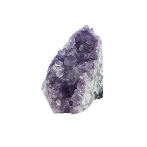 1- Amethyst Cluster, Uruguayan UnPol Cut Base XS