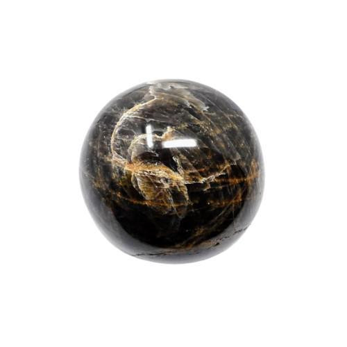 Black Moonstone Sphere 1.5" - 2" | Emotional Wisdom