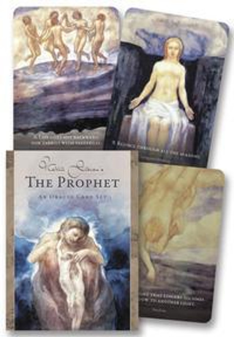 Cover art for The Prophet Khalil Gibran's Oracle Deck by Toni Carmine Salerno