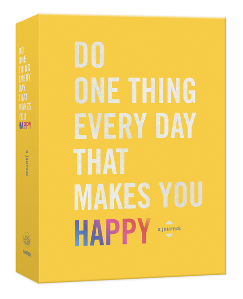 This journal will guide you to look inside and outside yourself to discover and appreciate what makes you happiest.