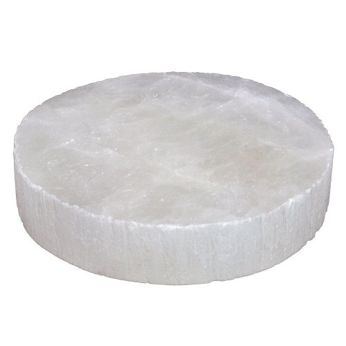 Selenite Charging Plate 3" Circle | Cleans Other Crystals