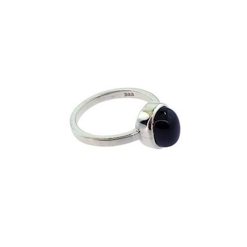 Black Tourmaline Ring | Size 8 | Feelings Collection | 032513