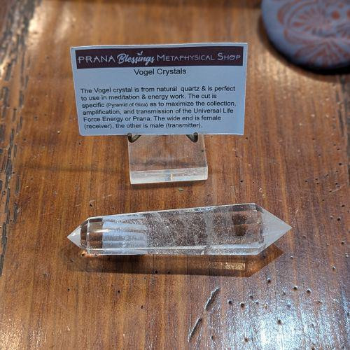 Clear Quartz Vogel | Extractor | 12 Faceted