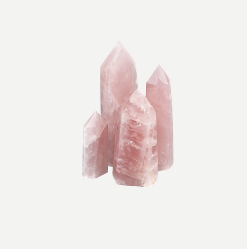 Rose Quartz, 2"-3" Tower | Points