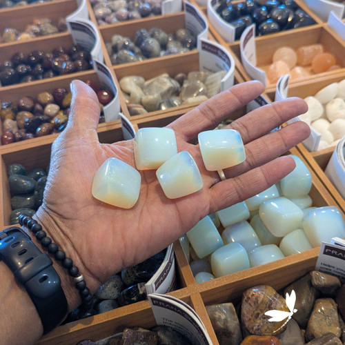 Opalite Tumbled Stone | Opalescent