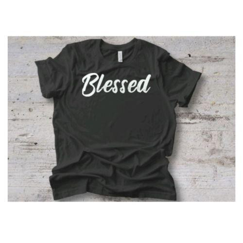 Blessed T-Shirt | Short Sleeve | Black | XL