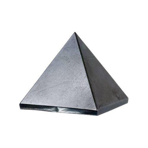 1-Inch Hematite Pyramid – Grounding Energy and Protection
