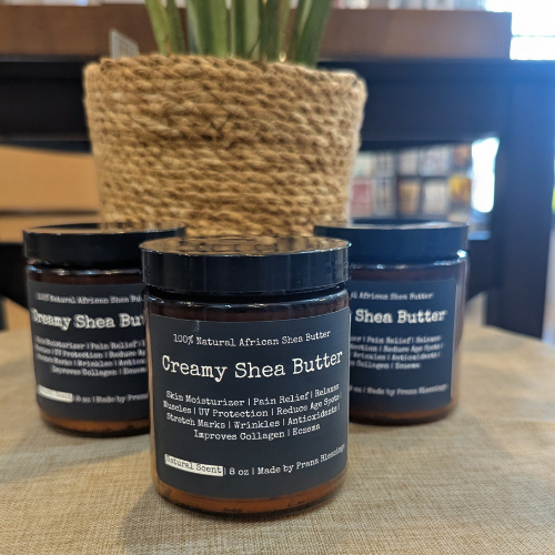 Creamy Shea Butter |Natural Scent |8 oz Jar