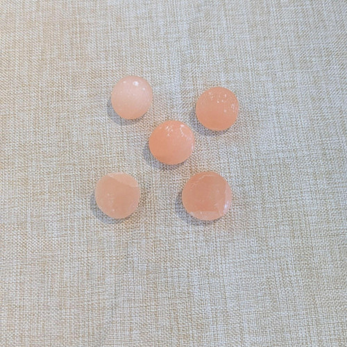 Orange Selenite Tumbled Stone | Creativity, Grounding & Clarity