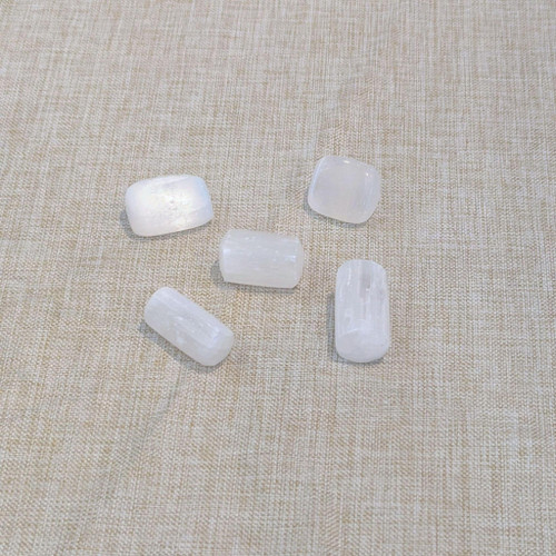 Selenite Tumbled Stone | Clarity, Peace & Meditation