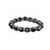 Glass Beads Elastic Bracelet Evil Eye Protection Black