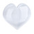 Selenite Heart Polished, Medium