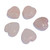 Rose Quartz Small Heart | Love, Compassion & Self-Care
