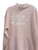 Powder Pink Hoodie - We Rise - Medium