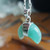 Natural Jade Pendant | Harmony & Wealth | 044801