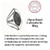Labradorite Framed Ring | Size 8 | 036601 | Third Eye| Transformation