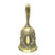 Floral Design Altar Bell | Alloy-Broze | 4.5 Inches