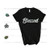 Blessed | V-Neck T-Shirt | Black | Short Sleeve | XL