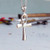 Ankh Pendant with Rainbow Moonstone | Divine Protection & Intuition