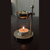Brass Resin Burner 4.5"H | Burn Resin without charcoal