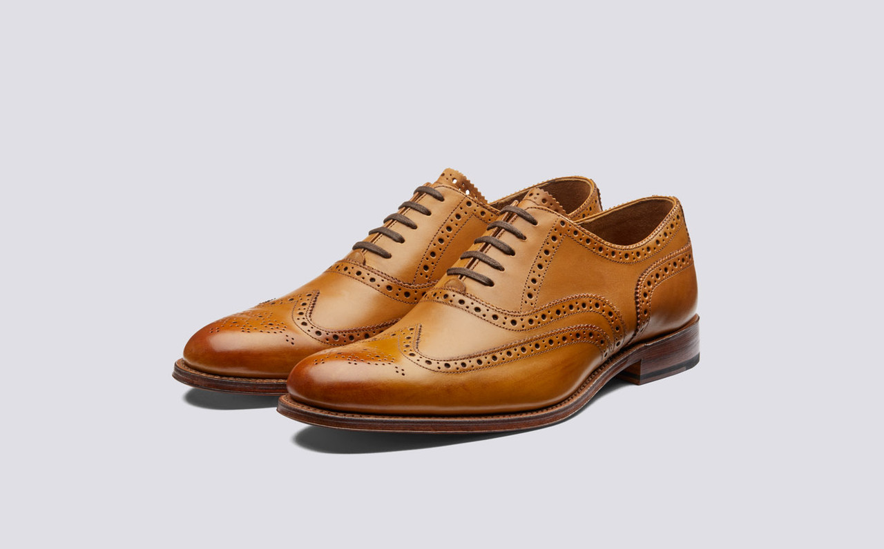 tan oxfords